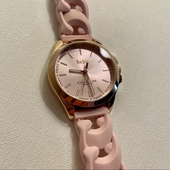 Coach Libby Watch, Blush Pink, 34 Mm - Picture 8 of 8